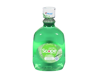 Crest Scope Classic Mouthwash, Original Formula, - 1.5 L