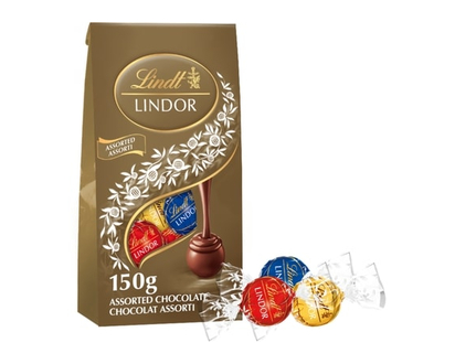 Truffes LINDOR assorties de Lindt – Sac 150 g - 150 G