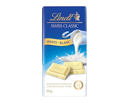 Lindt Chocolat blanc suisse - 100 G