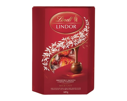 Truffes LINDOR au chocolat au lait – Cornet - 600.0 G