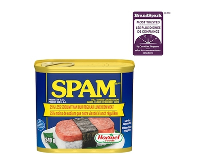 Spam Less Sodium 25% Less Sodium Than Our Regular Luncheon Meat - 340.0 G