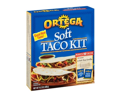 Ortega Soft Taco Kit - 430.0 G