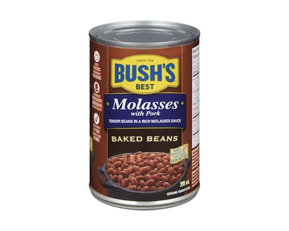 Bush's Best Baked Beans - Molasses with Pork - 398.0 ML