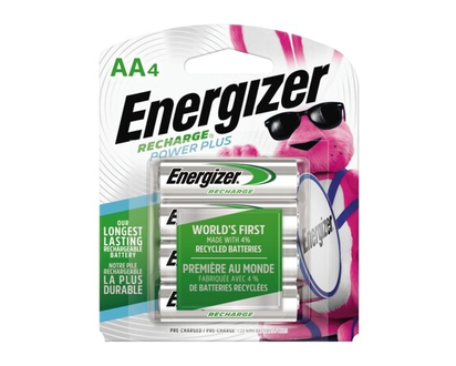 Piles AA Rechargeables Energizer Recharge Power Plus - 4 CHA