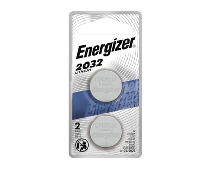 Pile miniature Energizer 2032 au lithium - 2 CHA