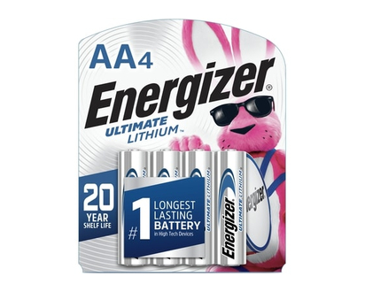 Energizer Lithium Batteries Aa4 - 1.0 EA