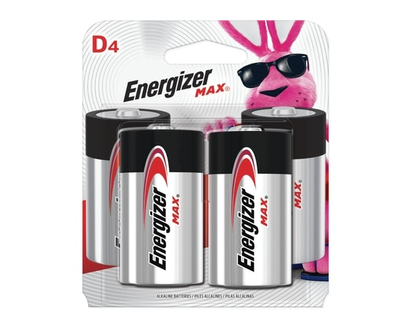 Energizer MAX Alkaline D Batteries - 4 EA