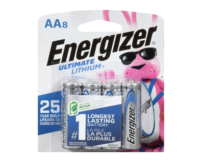 Energizer Lithium Batteries AA8 - 1.0 EA