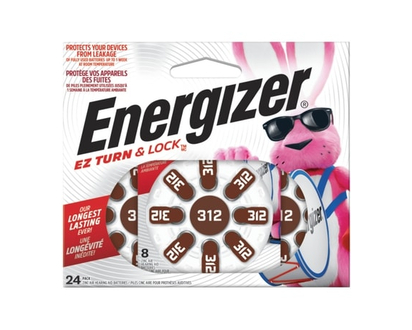 Energizer EZ Turn & Lock Format 312 - 24 CHA