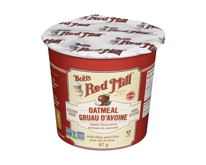 Bobs Red Mill Gluten Free Oatmeal Apple Cinnamon - 67.0 G