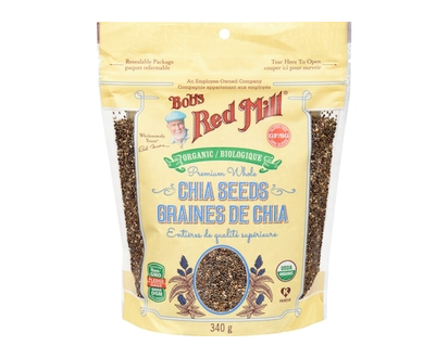 Bobs Red Mill Chia Seeds Premium Whole Organic - 340.0 G