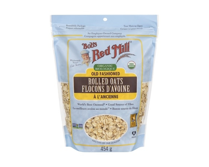 Bobs Red Mill Rolled Oats Old Fashioned Organic - 454.0 G