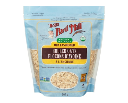 Bobs Red Mill Rolled Oats Old Fashioned Organic - 907.0 G