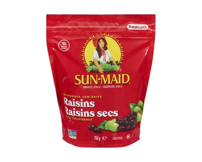 Sun-maid Raisins secs - 750.0 G