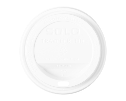 Solo Traveler Lid, White - 100.0 EA