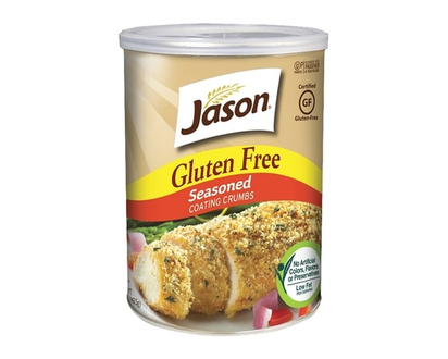 Jason's Coating Crumbs, Seasoned, Gluten Free - 425.0 G