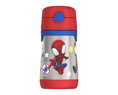 Thermos FUNtainer® Water Bottle w/ Straw Spidey and His Amazing Friends - 1 EA