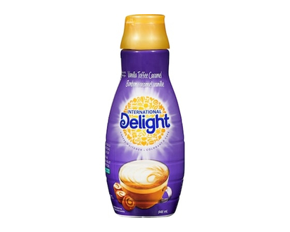 International Delight Bonbon caramel vanille colorant à café, 63 portions - 946.0 ML