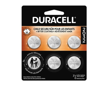 Duracell 3v Lithium Batteries Cr2032 - 6.0 EA