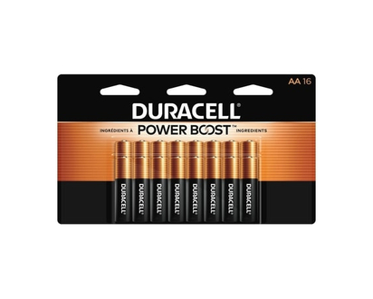 Duracell Alkaline Batteries Aa 16 - 16.0 EA