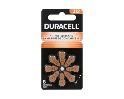 Duracell Hearing Aid Battery 312 - 8.0 EA