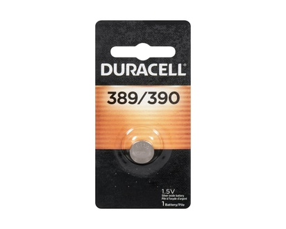 Duracell 1.5v Silver Oxide Battery 389/390 - 1.0 EA