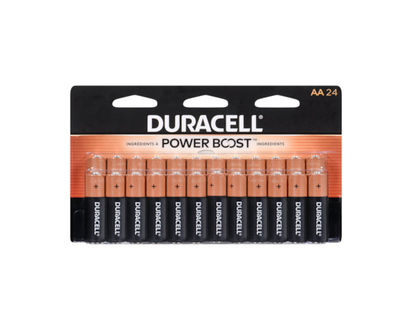 Duracell Alkaline Batteries Aa 24 - 24.0 EA