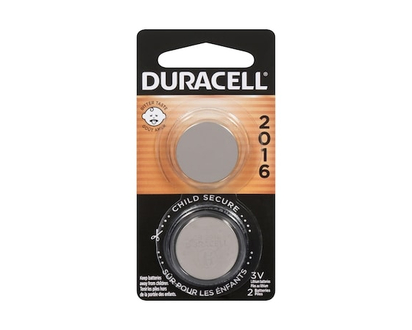 Duracell 3v Lithium Batteries Cr2016 - 2.0 EA
