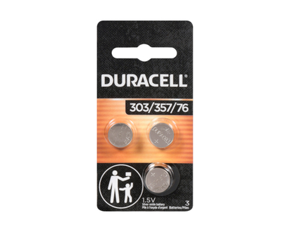 Duracell Silver Oxide Battery D303/357/76b3 - 3.0 EA