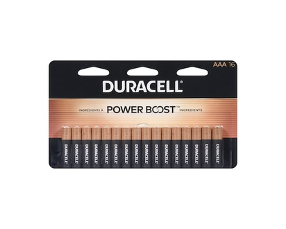 Duracell Alkaline Batteries Aaa 16 - 16.0 EA