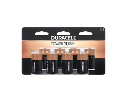 Duracell Alkaline Batteries C 8-Pack - 8.0 EA