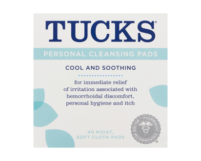 Tucks Personal Cleansing Pads - 40.0 EA