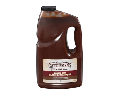 Cattleman's Kansas Bbq City Classic Sauce - 3.78 L