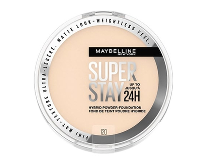 Maybelline Super Stay 24 Hour Hybrid Powder Foundation, Waterproof, Vegan, Mattifying - 6 G
