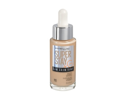 Fond de teint Super Stay teinté jusqu’à 24h de Maybelline New York, couvrance d’aspect naturel, avec vitamine C*, nuance 110, 30 ml - 30 ML