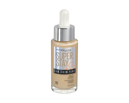 Maybelline Fond de teint Super Stay teinté jusqu’à 24 h, couvrance d’aspect naturel, avec vitamine C* - 30 ML