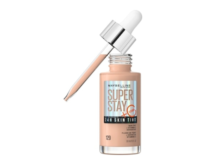 Fond de teint Super Stay teinté jusqu’à 24h de Maybelline New York, couvrance d’aspect naturel, avec vitamine C*, Teinte 129, 30 ml - 30 ML
