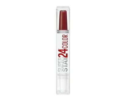 Maybelline Super Stay 24 Color Lip Color & Balm Topcoat 050 Unlimited Raisin - 4.1 G