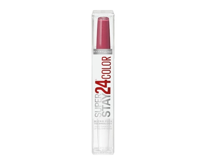 Maybelline Super Stay 24 2-step Liquid Lipstick, Micro-Flex technology, Longwear Up to 24 hours, Pigmented colour with Moisturizing Balm - 4 G