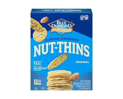 Blue Diamond Almond Nut-Thins, Rice & Nut - 120.0 G