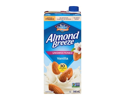 Blue Diamond Almond Breeze, Unsweetened Vanilla - 946.0 ML