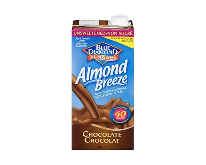 Blue Diamond Almond Breeze, Unsweetened Chocolate - 946.0 ML