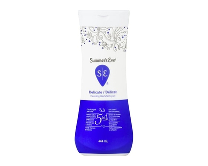 Summer's Eve 5 in 1 Cleansing Wash - Delicate - 444.0 ML