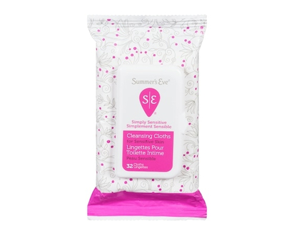 Summer's Eve Simply Sensitive Cleansing Cloths - 32 EA