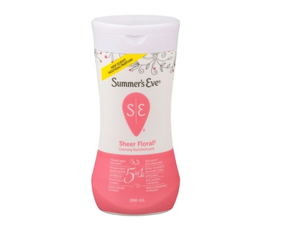 Summer's Eve 5 in 1 Sheer Floral Cleansing Wash - 266 ML