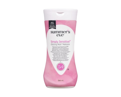 Summer's Eve Simply Sensitive Feminine Wash - 266.0 ML