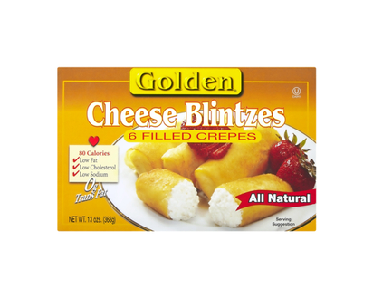 Golden Kosher Cheese Blintzes - 368.0 G