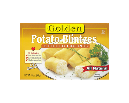 Golden Kosher Potato Blintzes - 368.0 G