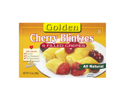 Golden Kosher Cherry Blintzes - 368.0 G