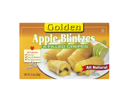 Golden Frozen Blintzes, Apple Raisin - 368.0 G